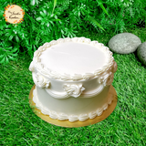 DIY Draped Cake Base A