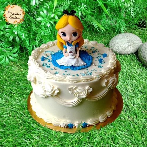 DIY Draped Cake Base A