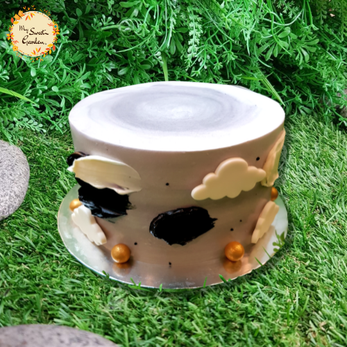 DIY Dreamy Sky Themed Cake Base A