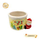 Christmas Mini Ceramic Dessert/ Drink Cups