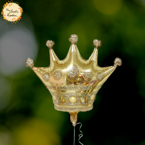 Crown Theme Foil Balloon