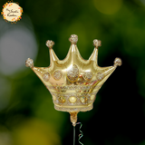 Crown Theme Foil Balloon