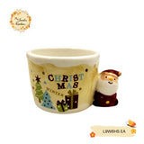Christmas Mini Ceramic Dessert/ Drink Cups