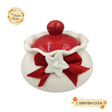 Christmas Gift Goodie Bag Porcelain Containers with Lid