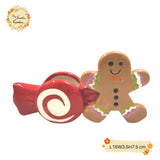 Christmas Porcelain Toothpick Holder