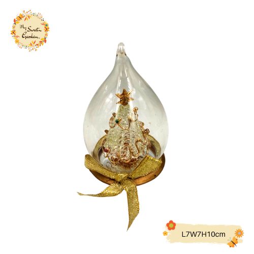 Glass Christmas Tree Hanging Decorations
