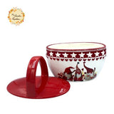 Gnome Porcelain Containers with Lid