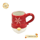 Christmas Gnome Porcelain Cups