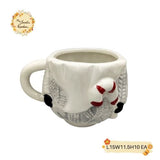 Christmas Gnome Porcelain Cups