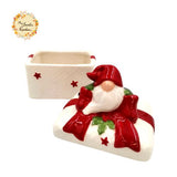 Gnome Porcelain Containers with Lid