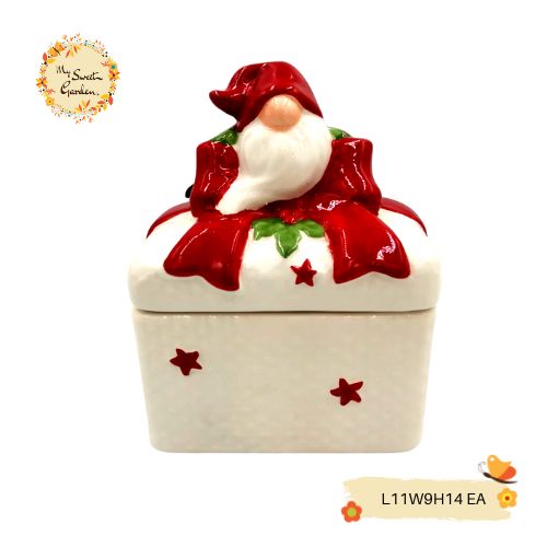 Gnome Porcelain Containers with Lid