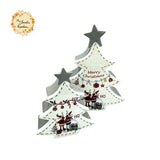 Christmas Tree Porcelain Containers with Lid