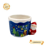 Christmas Mini Ceramic Dessert/ Drink Cups