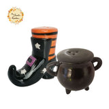 Halloween Limited Edition Ceramic Salt and Pepper Party Decoration