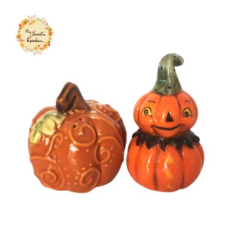 Halloween Limited Edition Ceramic Salt and Pepper Party Decoration