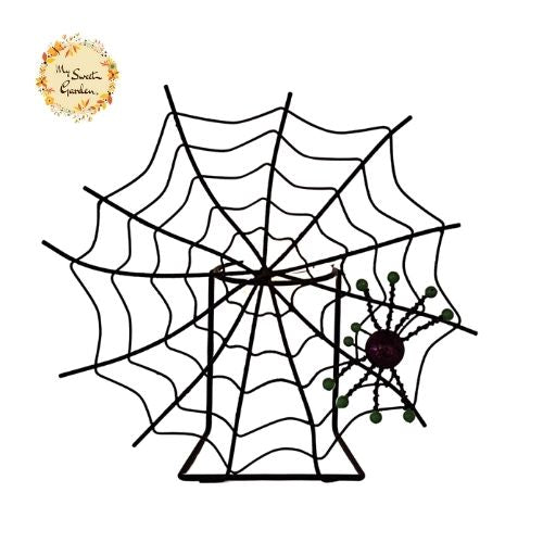 Halloween Limited Edition LED Candle Holder Spiderweb Party Decoration
