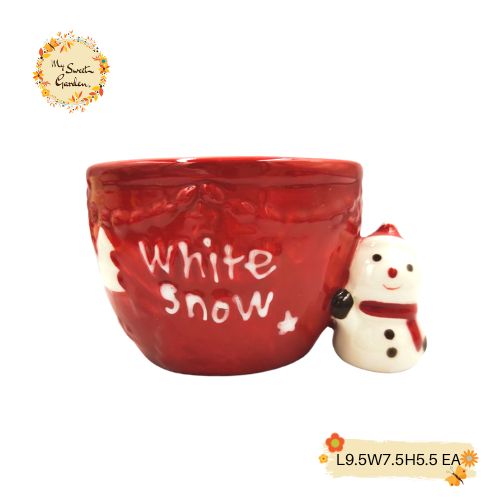 Christmas Mini Ceramic Dessert/ Drink Cups