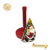 Christmas Porcelain Kitchen Paper Towel Holder