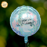 Happy Birthday Round Foil Balloon