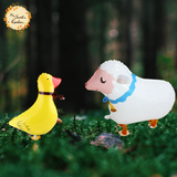 Assorted Farm Animals Walking Helium Foil Balloon