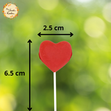 Hearts and Lollipops Themed Candle