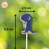 Jurassic Themed Candle