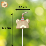 Animal with Party Hat Themed Candle