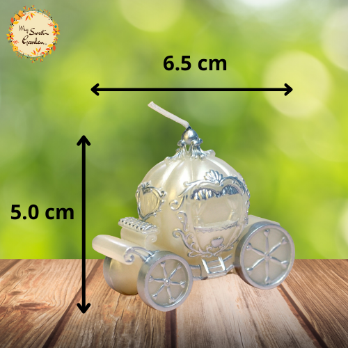 Cinderella Pumpkin Coach Themed Candle