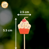 Cupcake Themed Candle