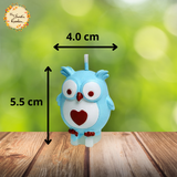 Owl Shaped Themed Candle