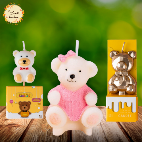Bear Themed Candle
