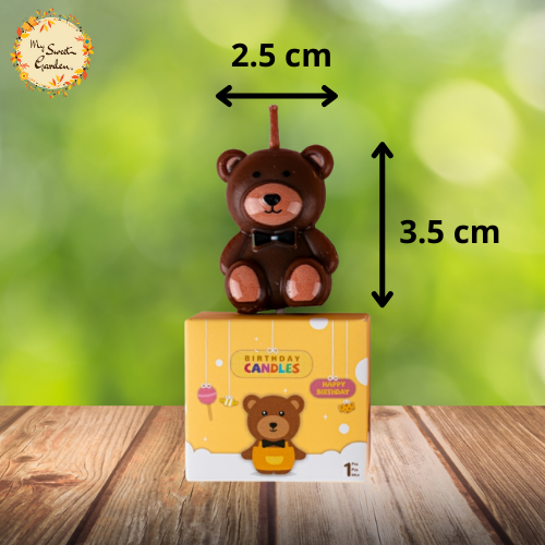 Bear Themed Candle