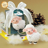 Cute Sheep Themed Candle