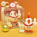 Rooster with a Trophy Themed Candle