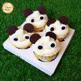 Baby Lemur Artistic Cupcake