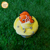 Clownfish Artistic Cupcake