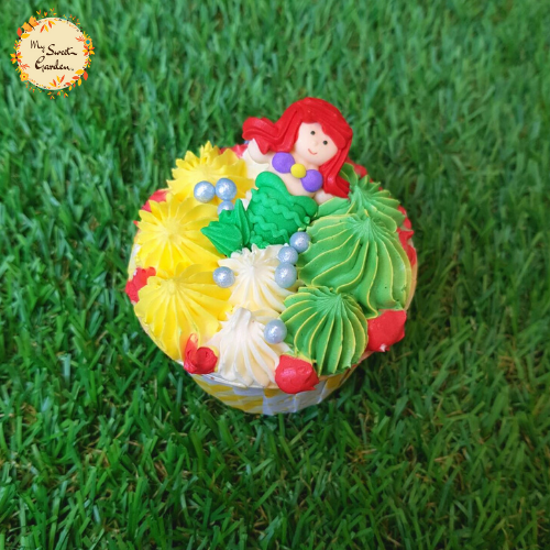 Mermaid Artistic Cupcake A