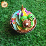 Turtle Artistic Cupcake