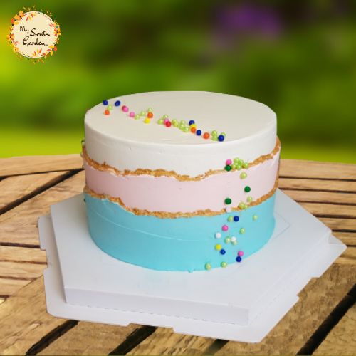DIY Deckled Edged Cake Base D