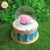 DIY Buttercream Painted Cake Base C