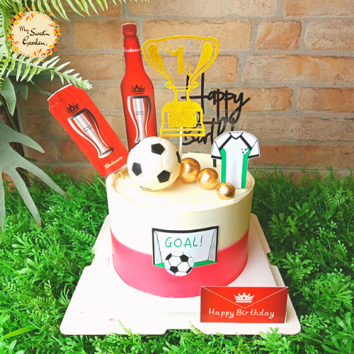 DIY Football Cake Design