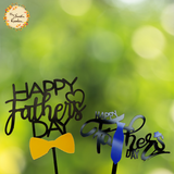 Cursive Happy Father's Day Acrylic Insert
