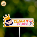 Character I Love Mom Paper Insert