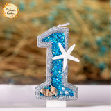 Marine Numbered Candle