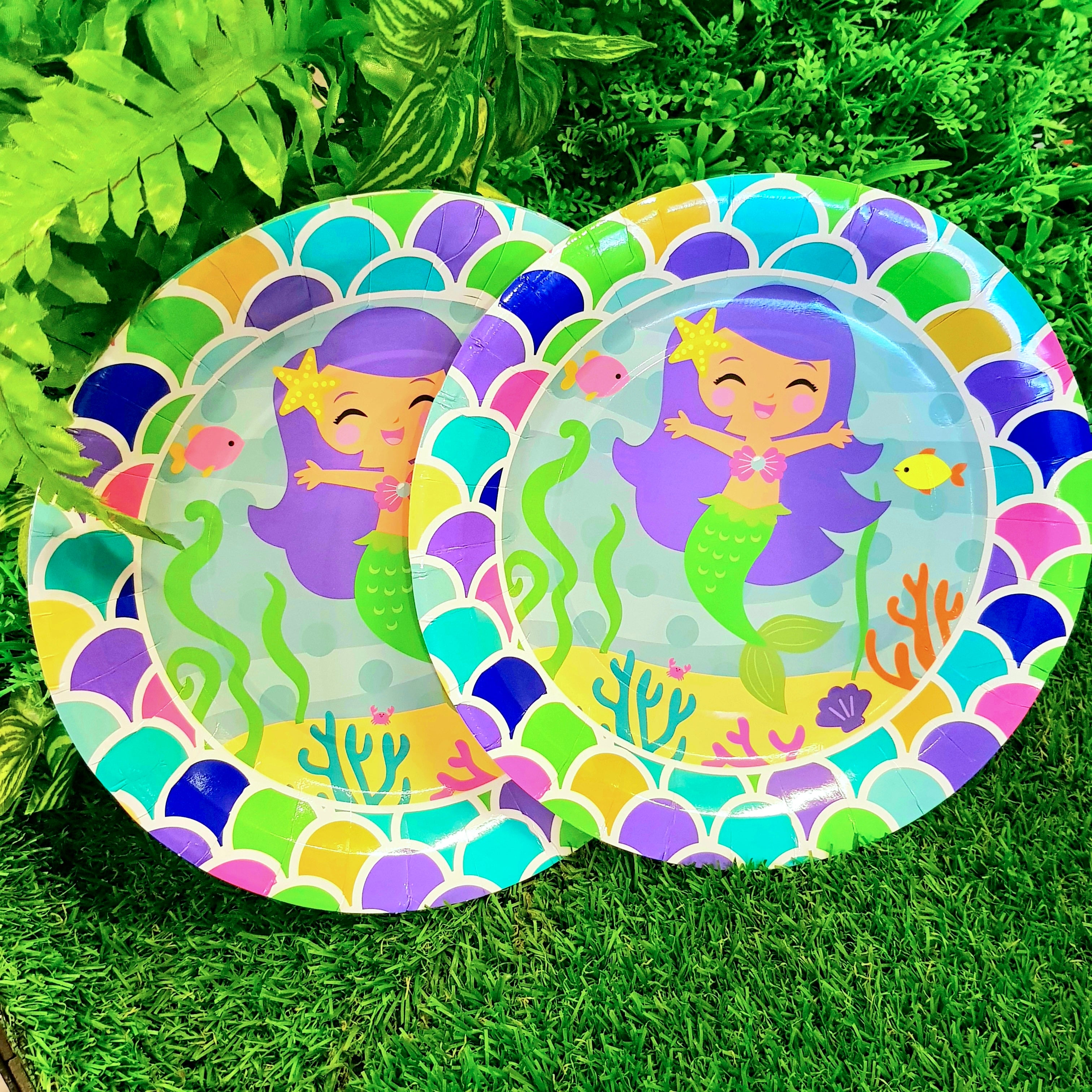 Mermaid Partyware Set
