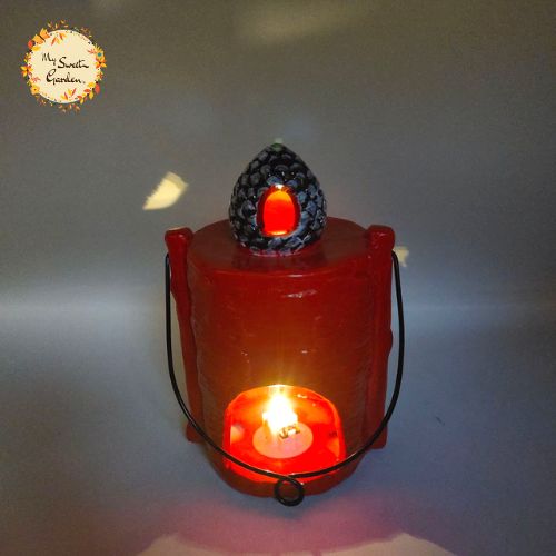 Christmas Aromatherapy Wick Candle Holder