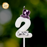 Hat Numbered Candle