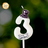 Hat Numbered Candle