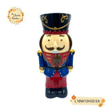 Christmas Nutcrackers (Full Body) Porcelain Containers with Lid