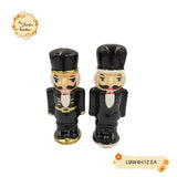 Christmas Salt & Pepper Porcelain Shaker Set